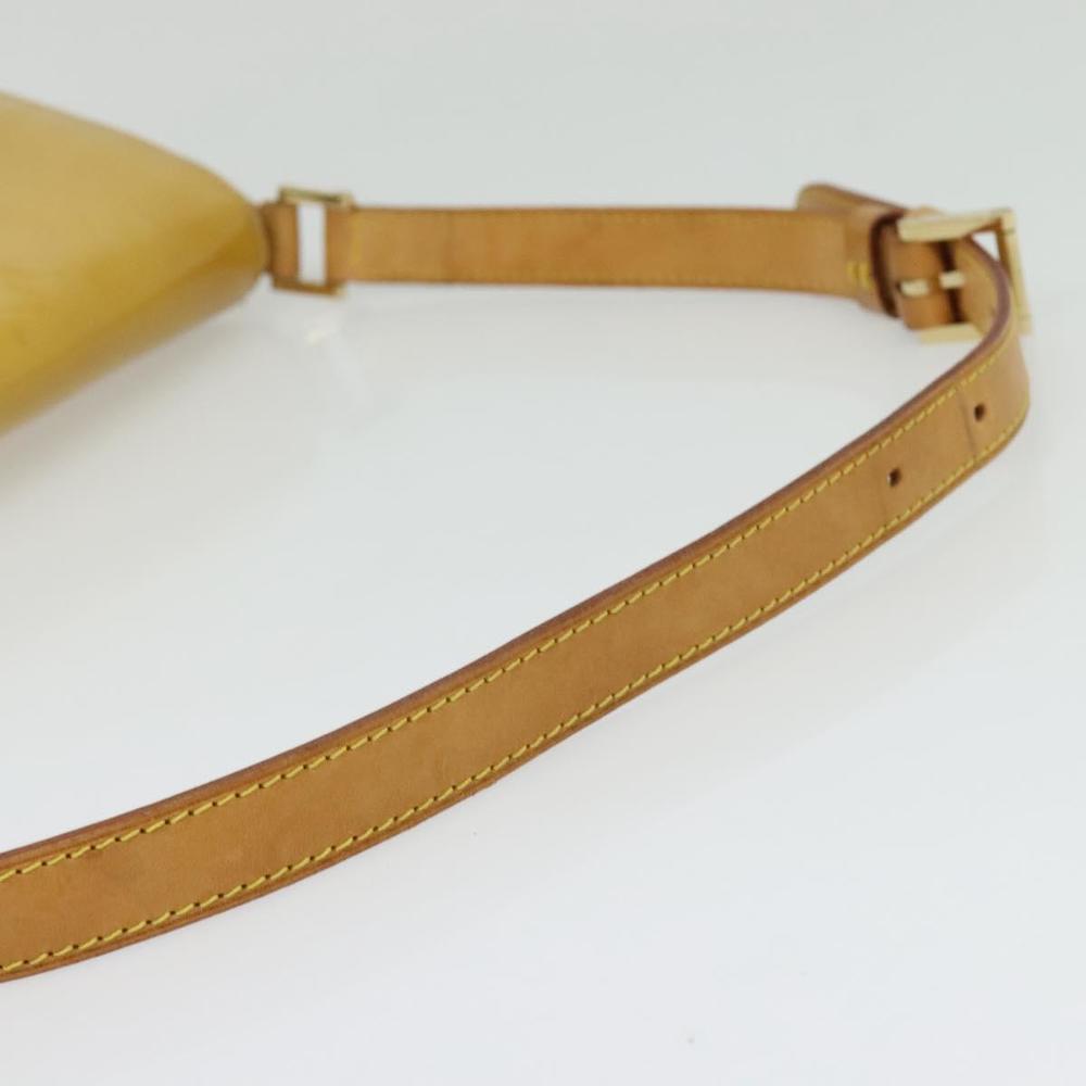 LOUIS VUITTON Monogram Vernis Thompson Street Bag Beige M91301 LV Auth 140666 - Picture 7 of 16